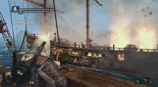 Egzotyczne lokacje, abordaż i walka na morzu - macie ochotę na siedem minut z Assassin's Creed IV: Black Flag?