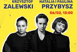 "Open FM Live": Krzysztof Zalewski i siostry Przybysz w studio WP