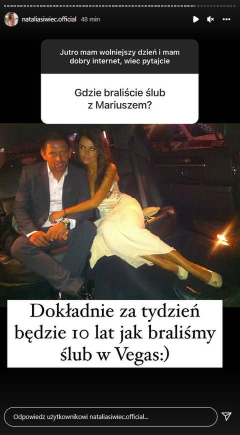 Natalia Siwiec pokazała ślubne zdjęcie