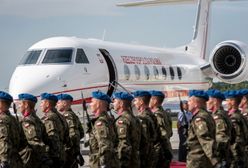 Drugi samolot dla VIP-ów wylądował w Bydgoszczy. Otrzyma imię "Generał Kazimierz Pułaski"