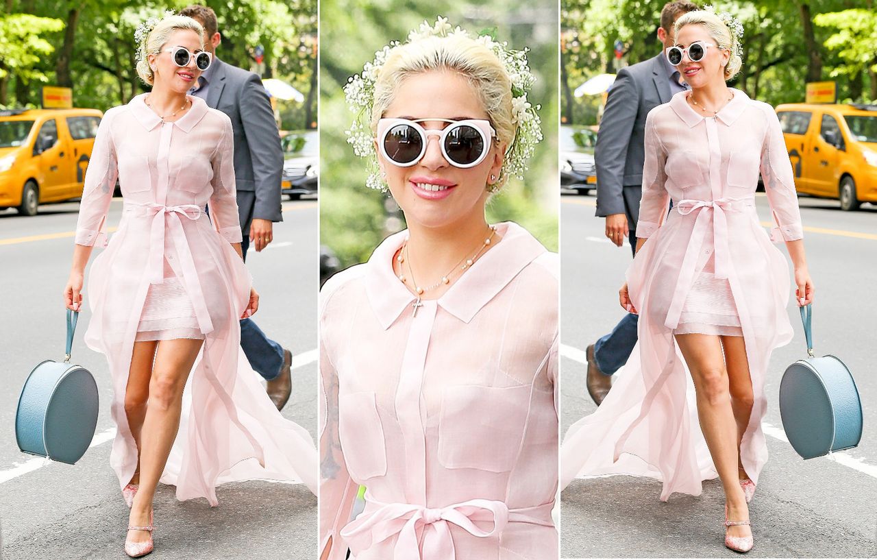 LOOK OF THE DAY: Lady Gaga jak Carrie Bradshaw