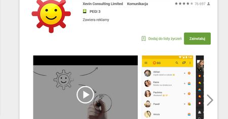 Skorzystałem z aplikacji mobilnej Gadu-Gadu. Nie sądziłem, że dalej korzystają z niej miliony użytkowników