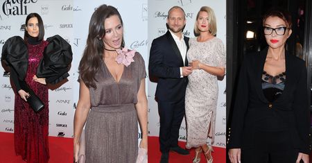Róże Gali 2019: Na ściance Borys Szyc z ciężarną partnerką, Kinga Rusin, Joanna Horodyńska, Ewa Minge... (ZDJĘCIA)
