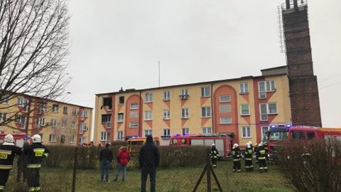 Do wybuchu gazu doszło w bloku w Kruchowie