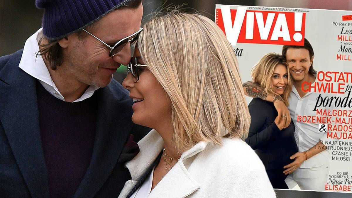Małgorzata Rozenek i Radosław Majdan