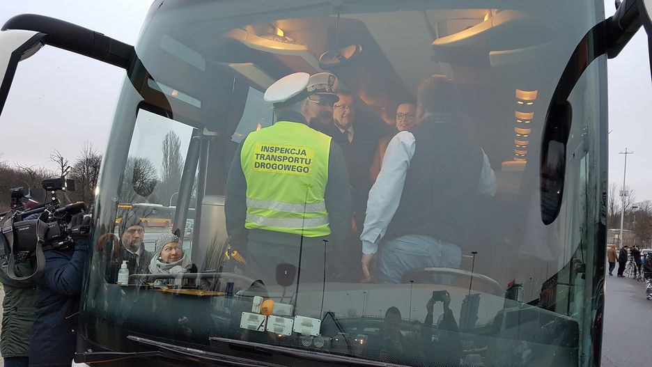 "Bezpieczny autokar" to coroczna akcja uruchamiana przy okazji ferii.