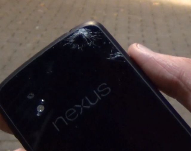 Test wytrzymałości Google Nexus 4