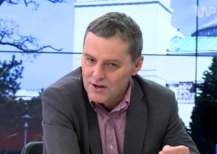 Cezary Gmyz: nietypowe zachowanie korespondenta TVP