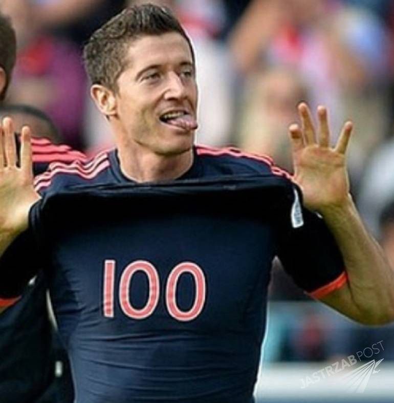 Robert Lewandowski wstrzelił 100 gola w Bundeslidze