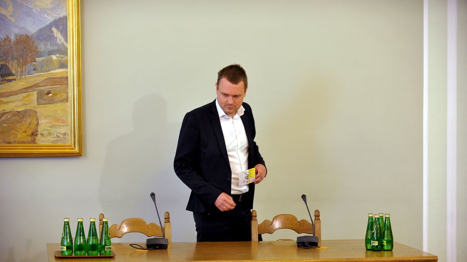 Michał Tusk przed przesłuchaniem przez komisję śledczą ds. Amber Gold