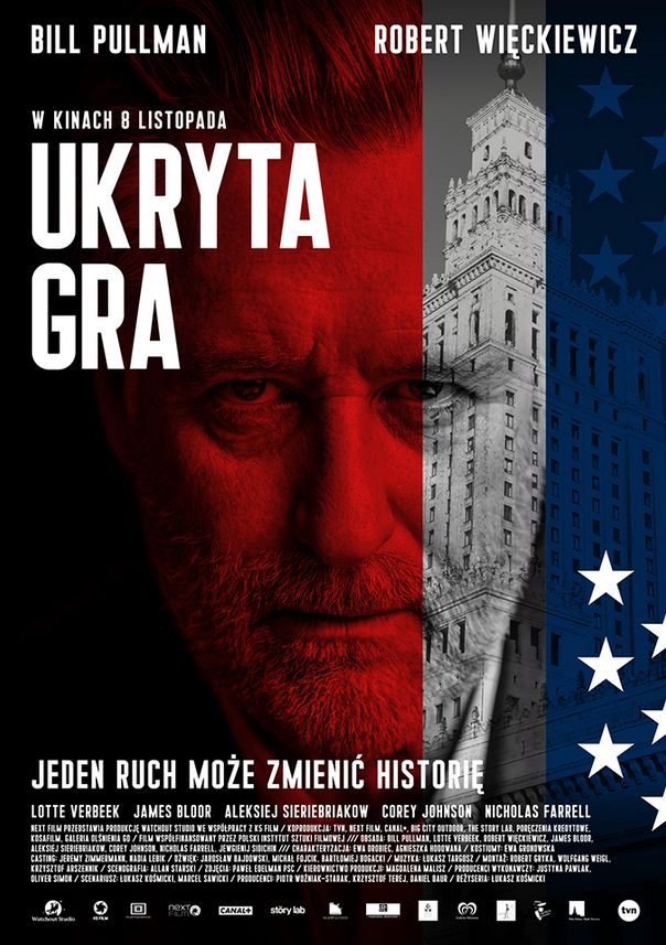 Bill Pullman i Robert Więckiewicz w filmie "Ukryta gra" 