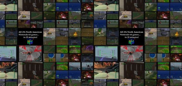 Atak nostalgii: 296 gier na Nintendo 64 - w 25 minut [wideo]