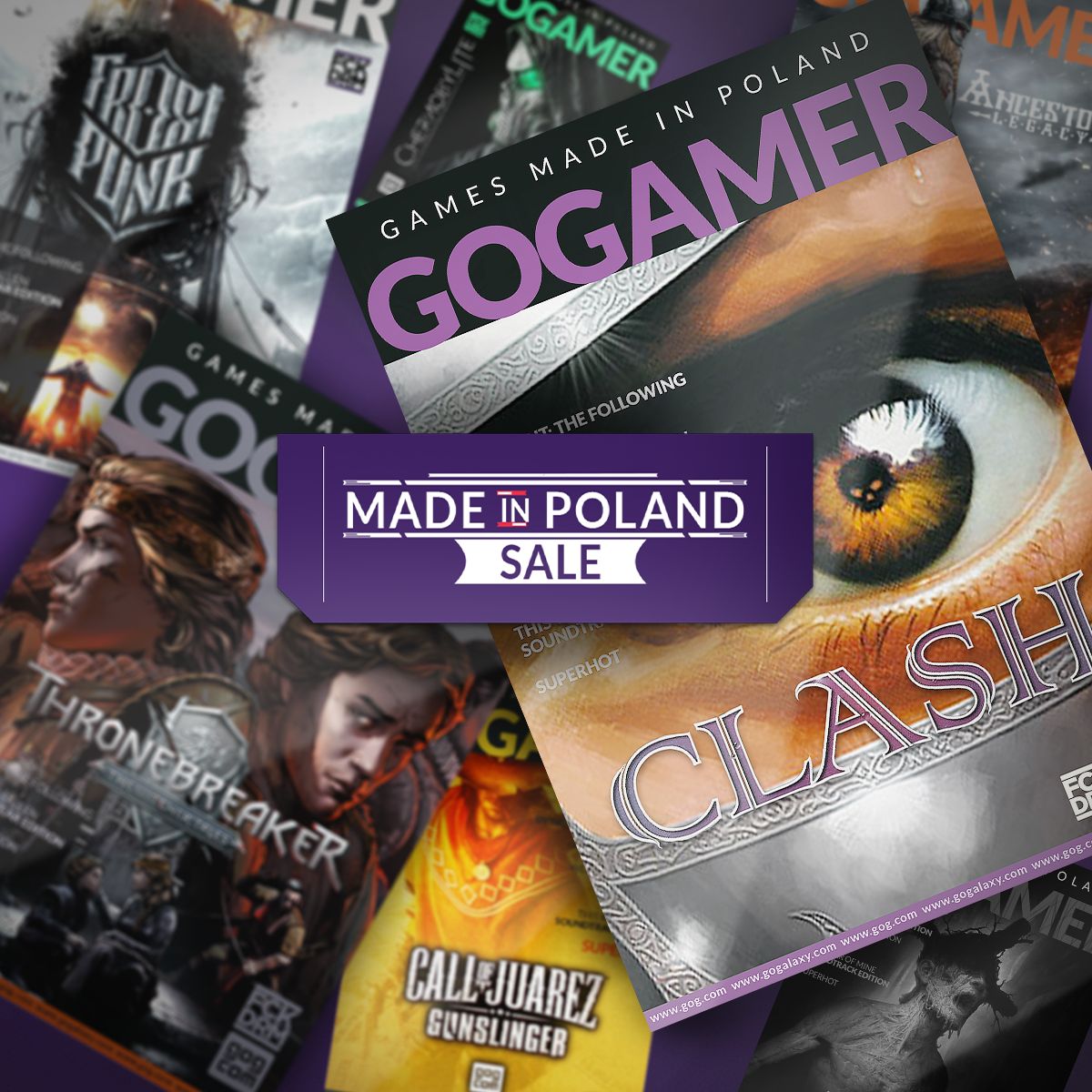 GOG świętuje 11 listopada. Made in Poland, czyli promocja na polskie gry