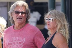 Kurt Russell i Goldie Hawn w Saint Tropez. Są razem od 36 lat