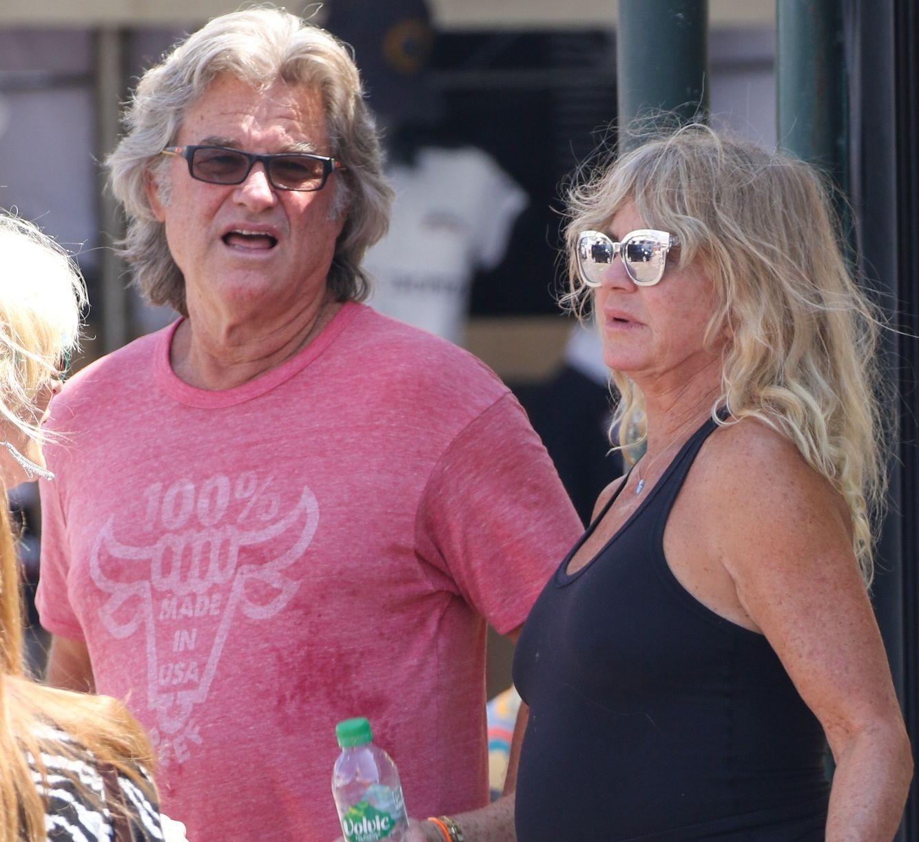 Kurt Russell i Goldie Hawn w Saint Tropez. Są razem od 36 lat