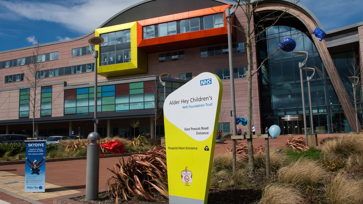 Szpital Alder Hey, którego pacjentem był Alfie Evans