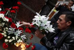Hołd dla ofiar wybuchu w metrze w Petersburgu