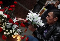 Hołd dla ofiar wybuchu w metrze w Petersburgu