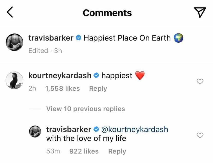 Travis Barker i Kourtney Kardashian