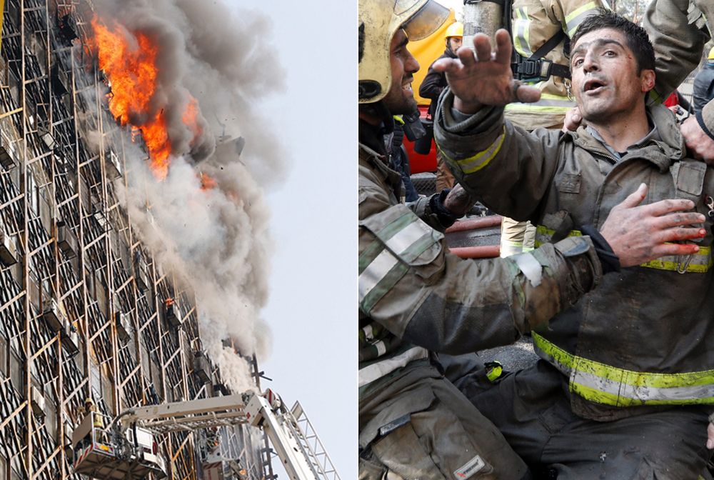 30 strażaków zginęło pod gruzami wieżowca