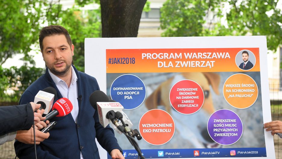 1000 zł dofinansowania do adopcji psa lub kota - obiecał Patryk Jaki