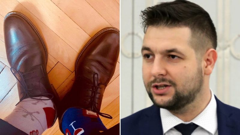 Patryk Jaki jest oburzony wpisem Biedronia