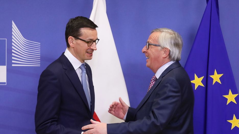 Poprzednie spotkanie premiera i szefa Komisji Europejskiej było bardziej serdeczne