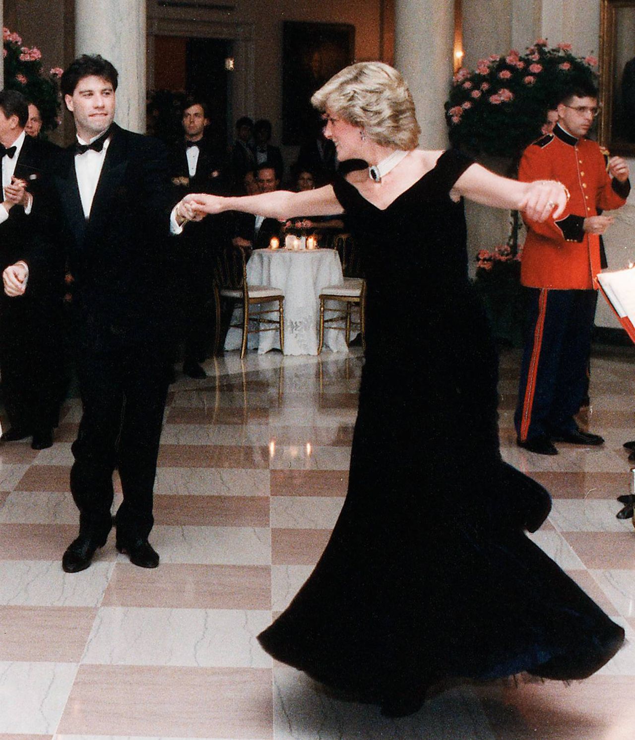 John Travolta, księżna Diana