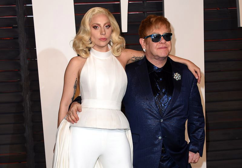 Lady Gaga projektuje z Eltonem Johnem