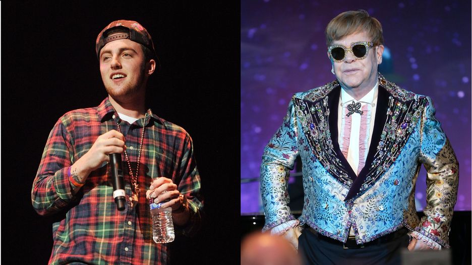Elton John zadedykował utwór Mac Millerowi podczas ostatniego koncertu.