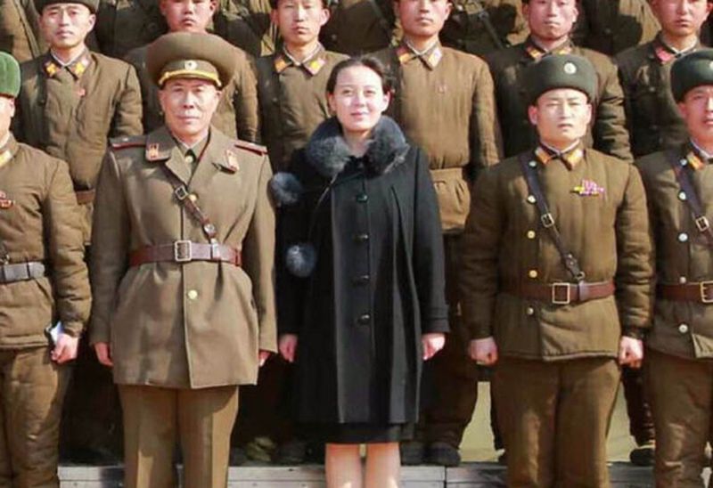 Kim Yo-Jong na zjeździe Partii Robotniczej