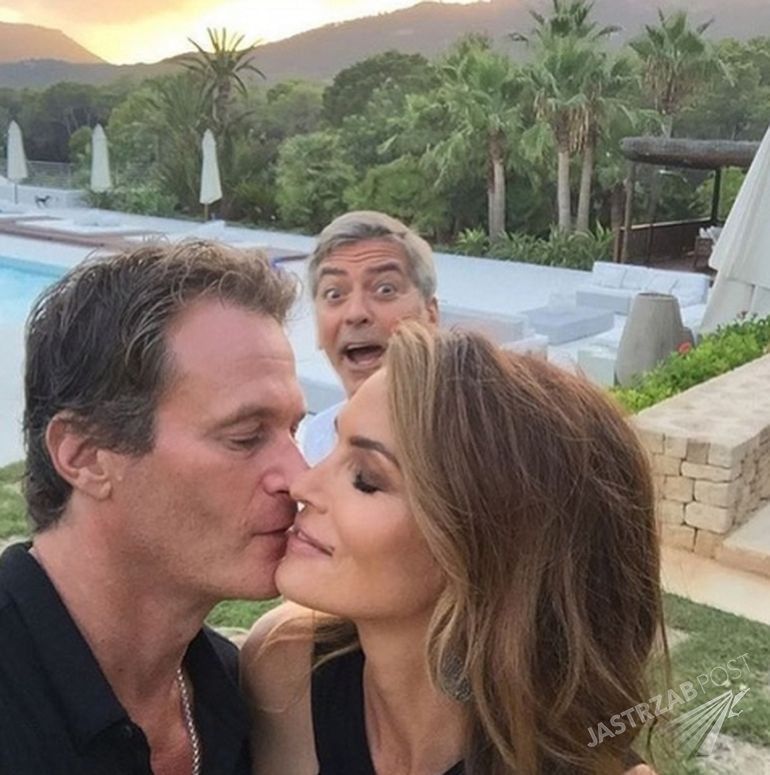 Cindy Crawford, George Clooney i Rande Gerber