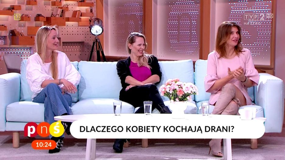 Kaja Śródka, Sylwia Sitkowska i Grażyna Wolszczak