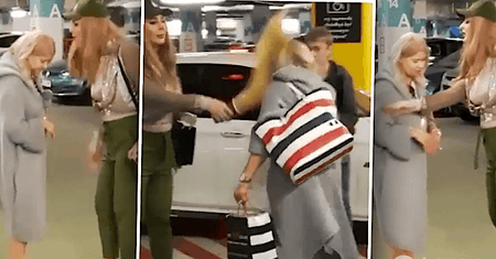 Rafalala wylała kawę na głowę Matki Kisio! Ostra kłótnia na parkingu: "To jest ostrzeżenie!" [WIDEO]