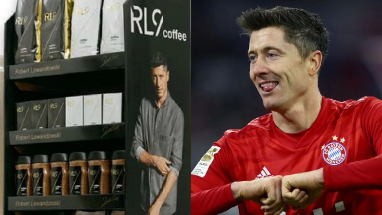 Robert Lewandowski promuje własną markę kawy.