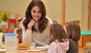 Kate Middleton spotkała się z dziećmi. Księżna jest mistrzynią min