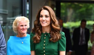 Chudziutka księżna Kate na Wimbledonie