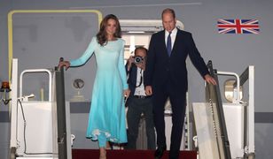 Księżna Kate i książę William w Pakistanie. Powitano ich z honorami