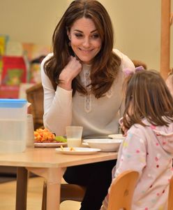 Kate Middleton spotkała się z dziećmi. Księżna jest mistrzynią min