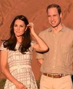 Kate i William zwiedzają Uluru