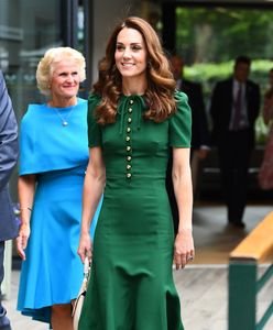 Chudziutka księżna Kate na Wimbledonie