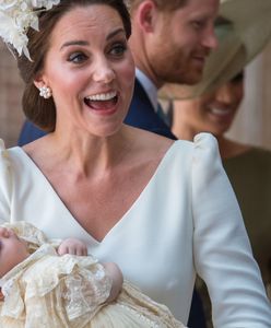 Księżna Kate pozuje z 3-miesięcznym synkiem. Uśmiech małego Louisa jest rozbrajający