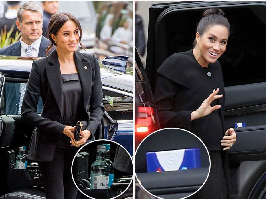 Co Meghan Markle wozi w aucie?