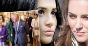 Księżna Kate zignorowała ciężarną Meghan Markle w obecności królowej! Na uroczystym spotkaniu w pałacu obie odstawiły istny cyrk! [WIDEO]