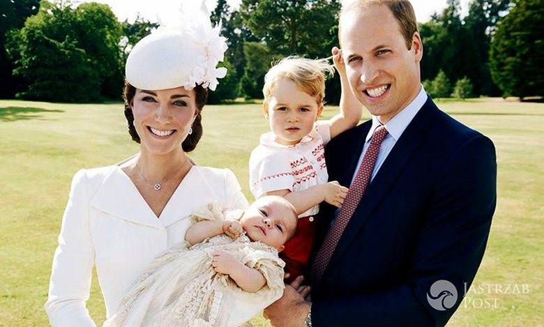 książę William, księżna Kate, książę George, księżniczka Charlotte