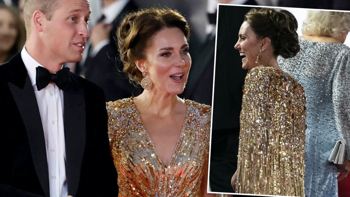 Księżna Kate oszołomiła kreacją na premierze Jamesa Bonda. Suknia za 15 tys. zł zrobiła furorę. Obłędna!
