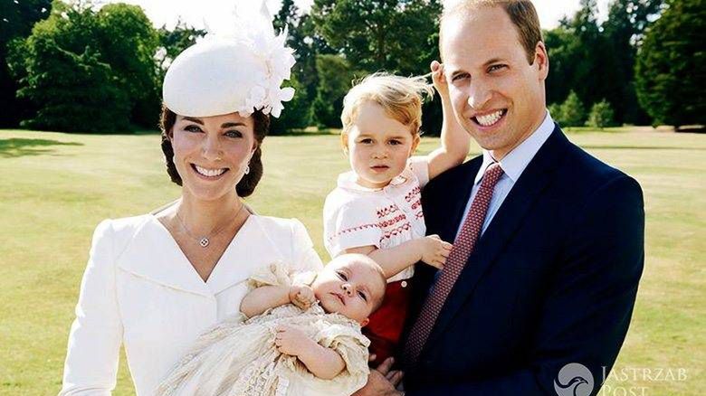 książę William, księżna Kate, książę George, księżniczka Charlotte