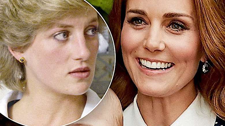 Kate w takiej samej sukience co Diana