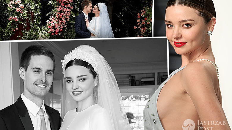 Miranda Kerr - suknia ślubna