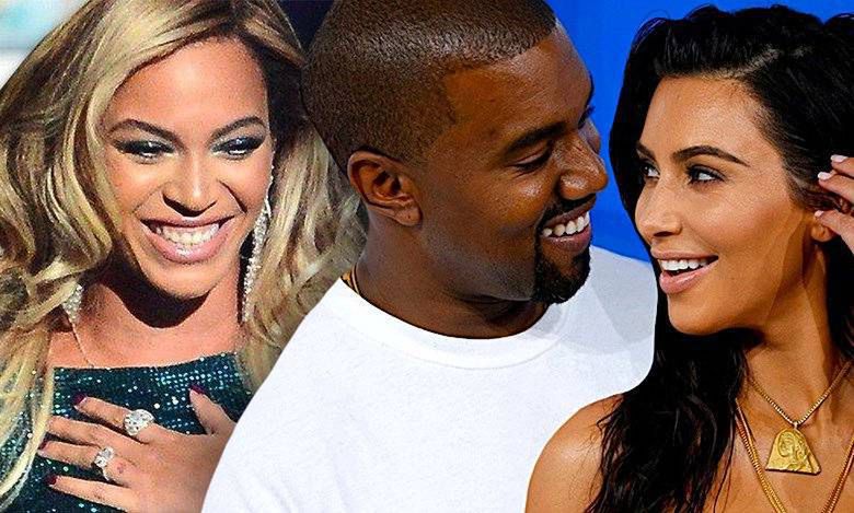 Beyonce, Kim Kardashian, Kanye West